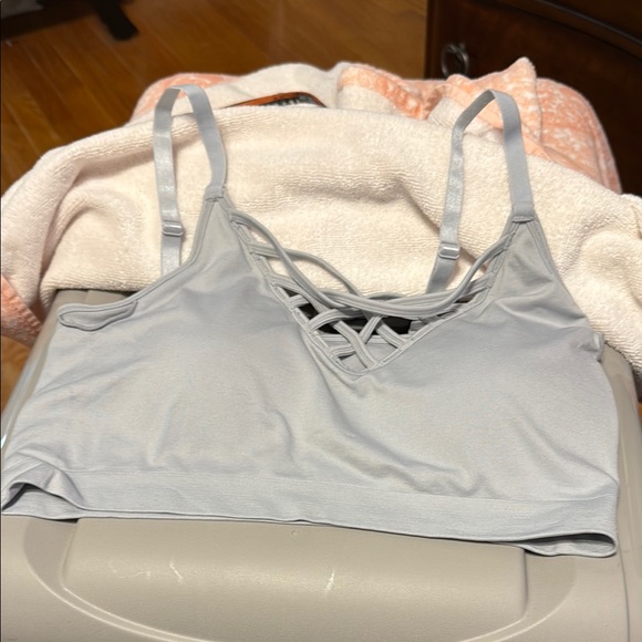Urban Outfitters Other - Zenana Outfitters Gray Racerback Bra Intimates